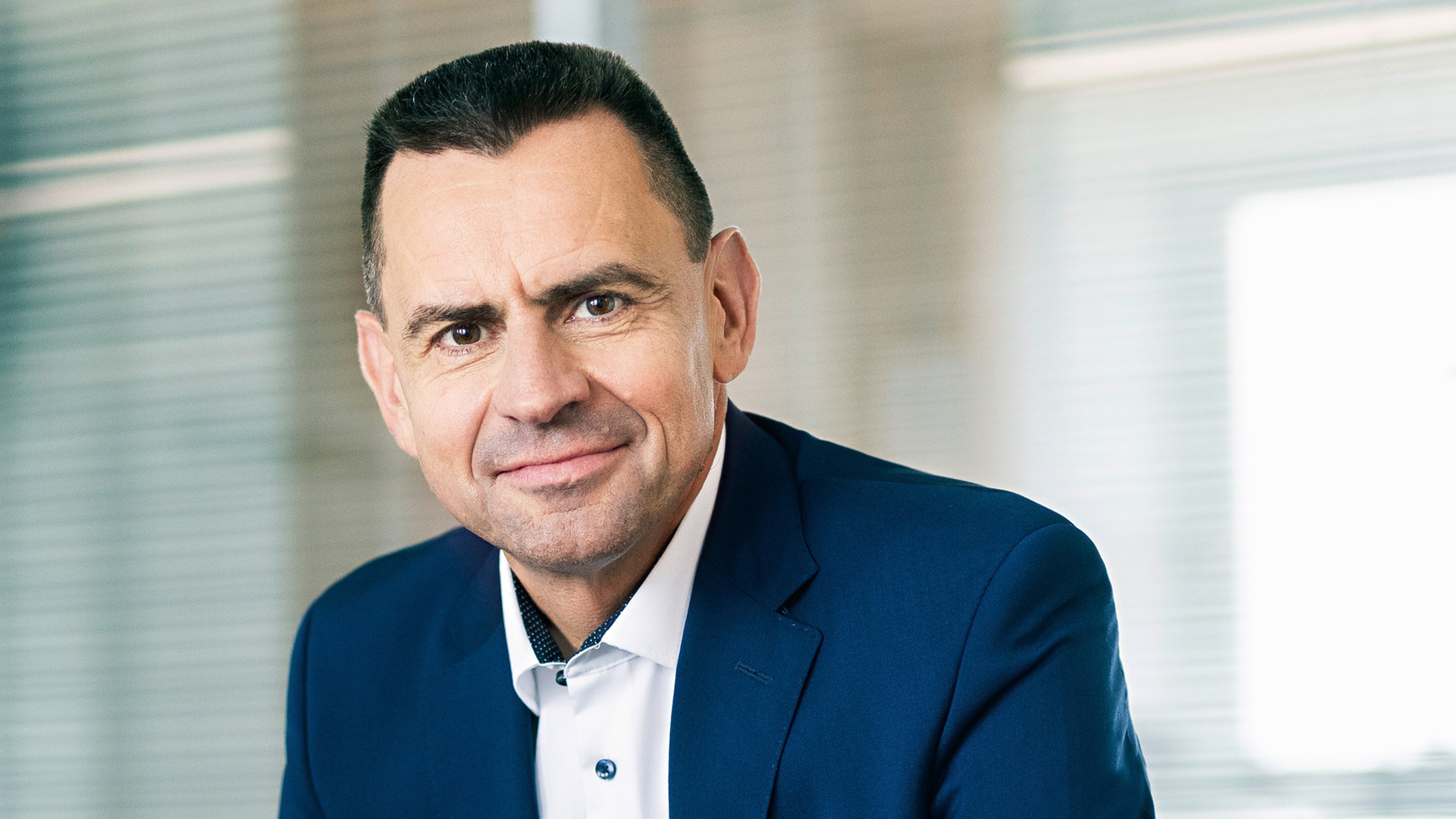 Head and shoulders shot of VW brand sales boss Martin Sander