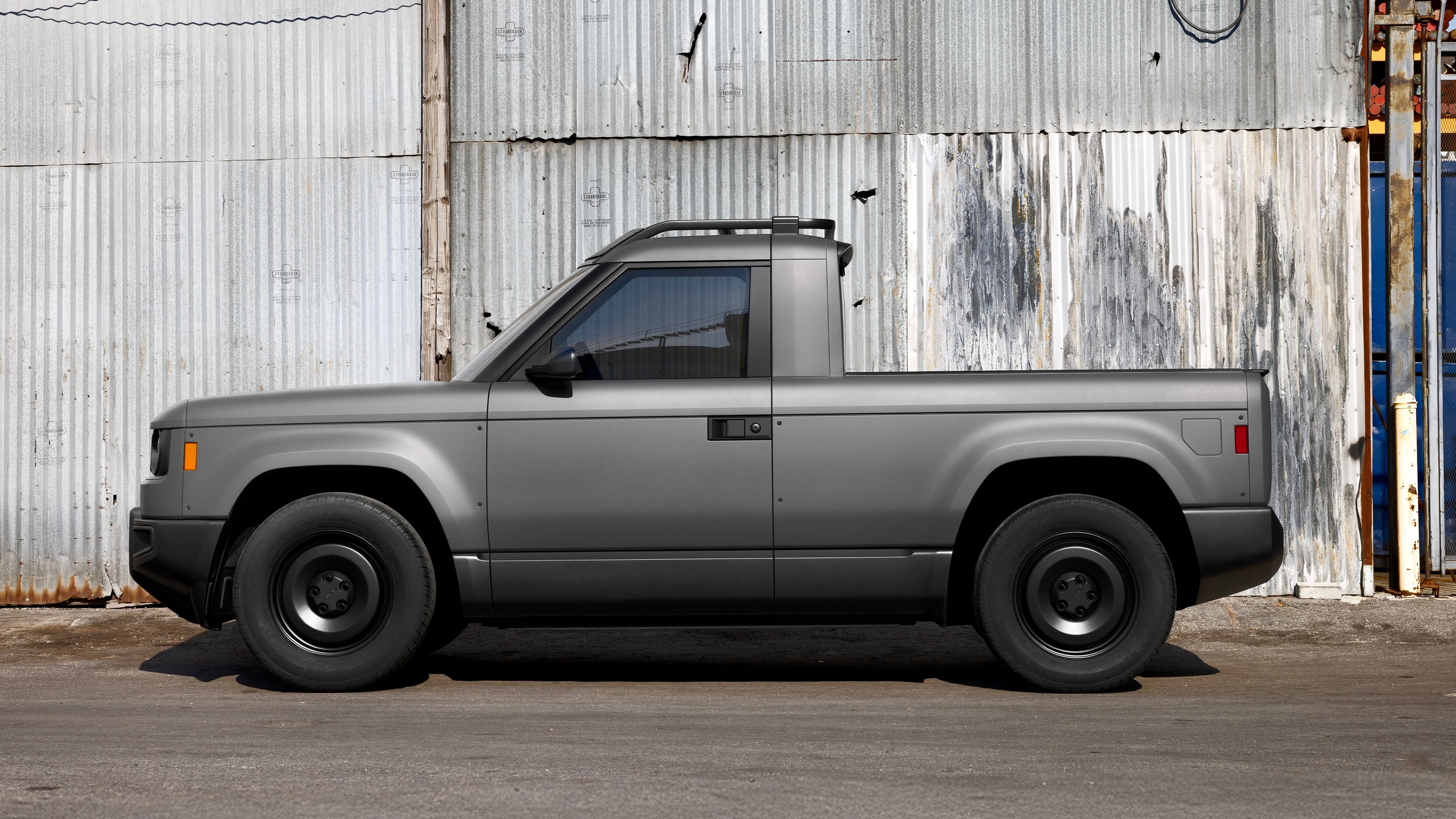The Slate Truck is 174.6 inches long, or two feet shorter than the Ford Maverick hybrid, which has seating for five people.