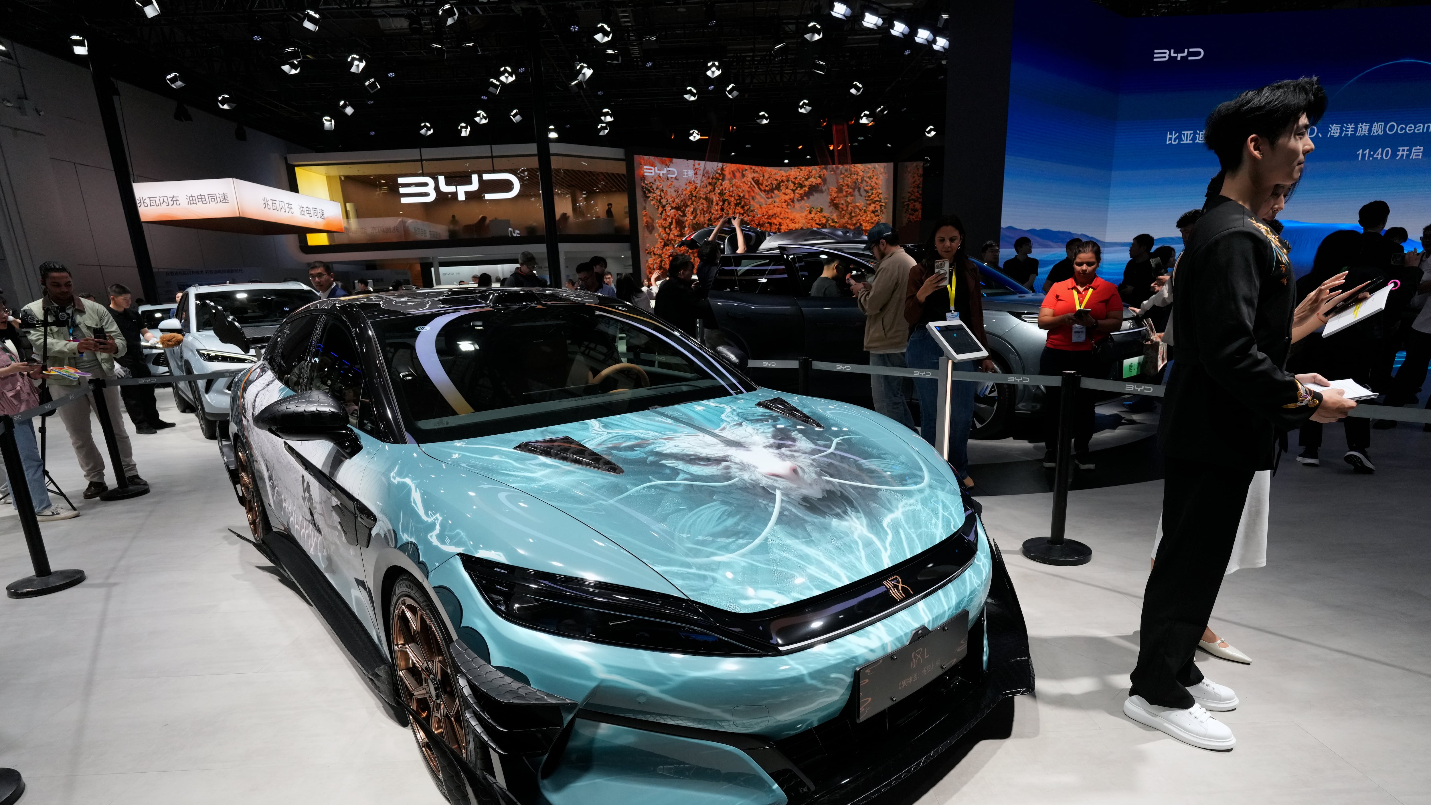 EVs propel BYD to best monthly sales of 2025 in April
