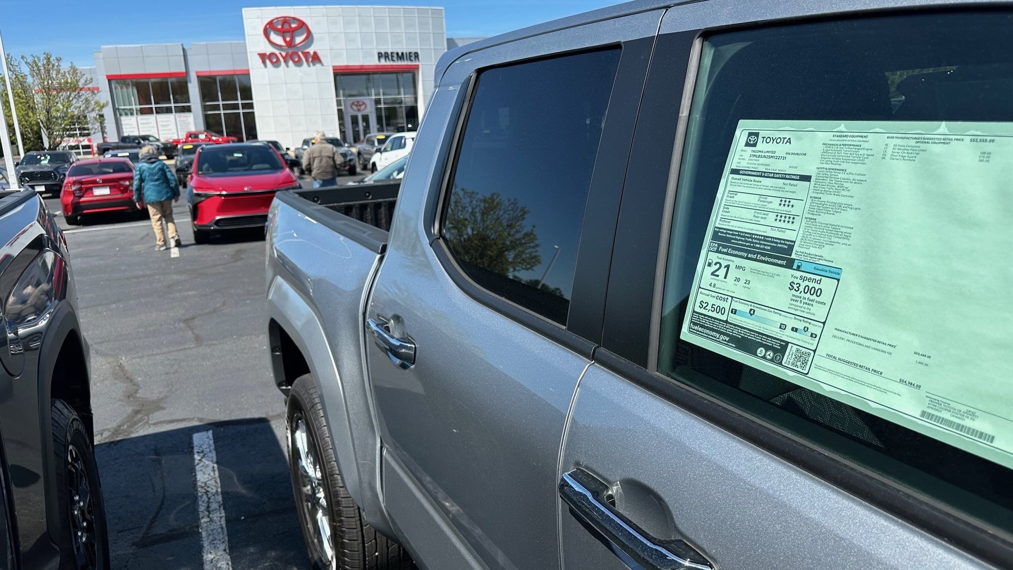 Car buyers trying to beat tariff price hikes did a ‘bank run’ on dealers’ lots in April