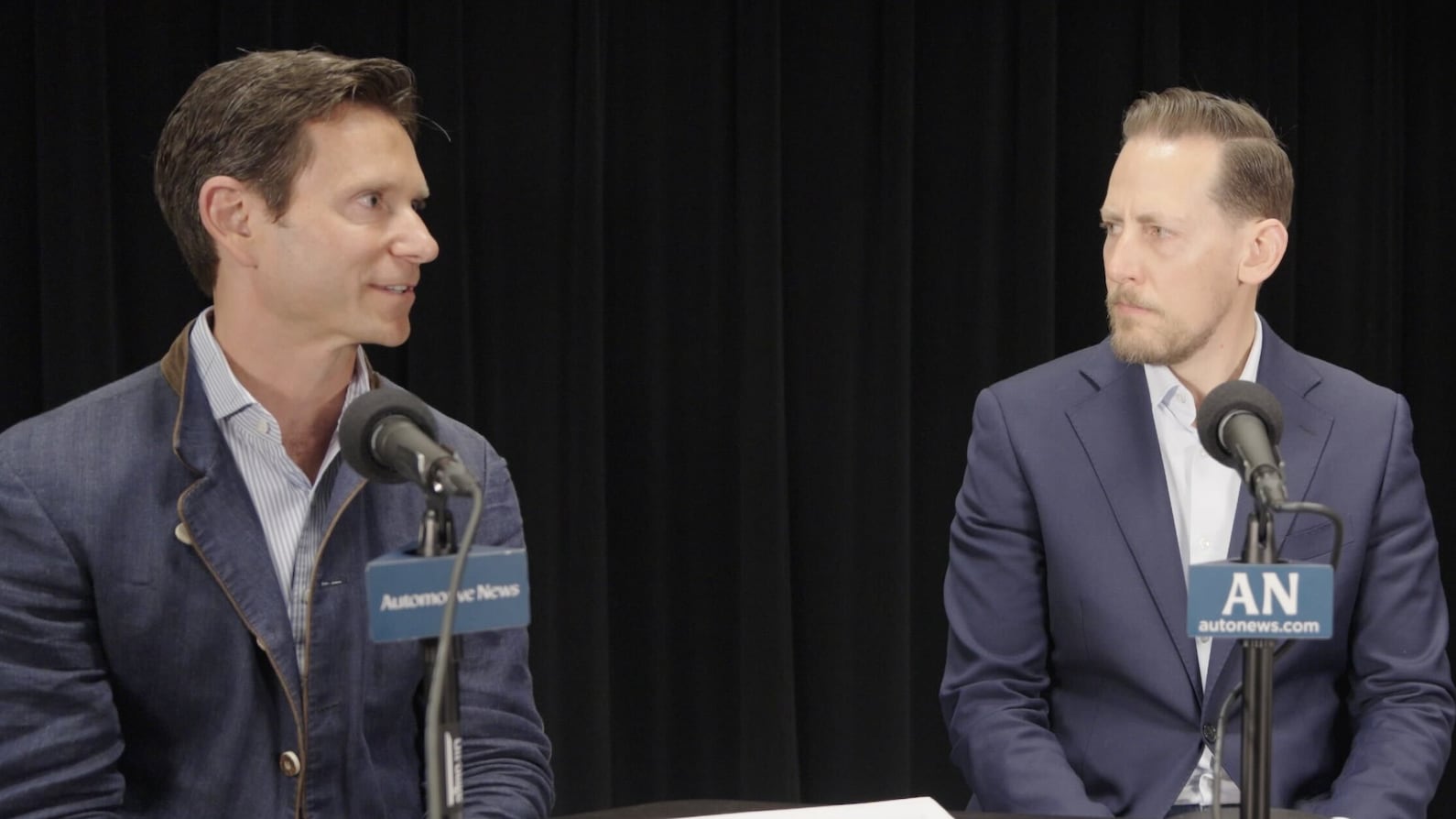 Philip Kampshoff, left, co-founded McKinsey & Co.'s Center for Future Mobility. Patrick Hertzke, right, is a senior partner and global electric vehicle lead and automotive sector leader at the consulting firm.