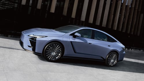 Lexus unveiled a radically restyled eighth-generation ES sedan for the 2026 model year on April 23, 2025, at the Shanghai auto show, adding a full-electric model to the lineup.