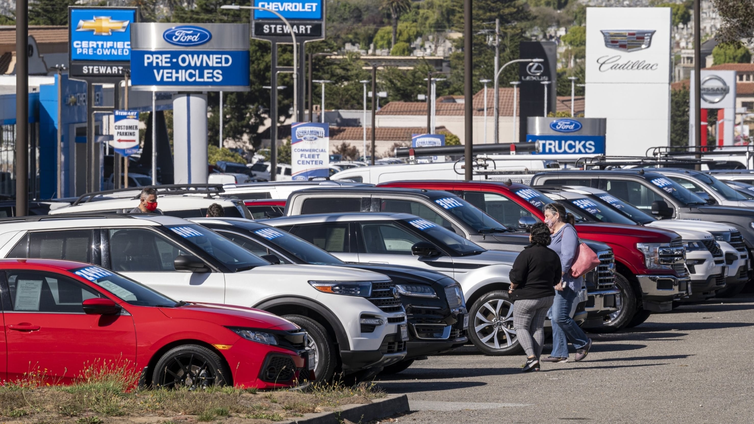 Dealership lot